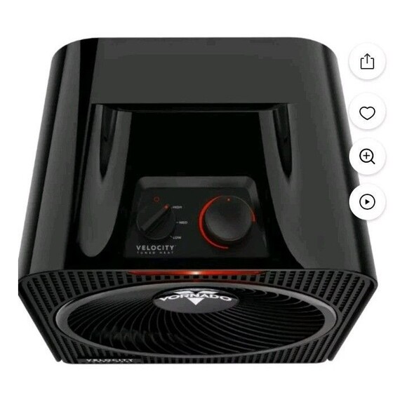 Vornado Velocity 4 1500W Whole Room Forced Air Space Heater - Picture 4 of 6